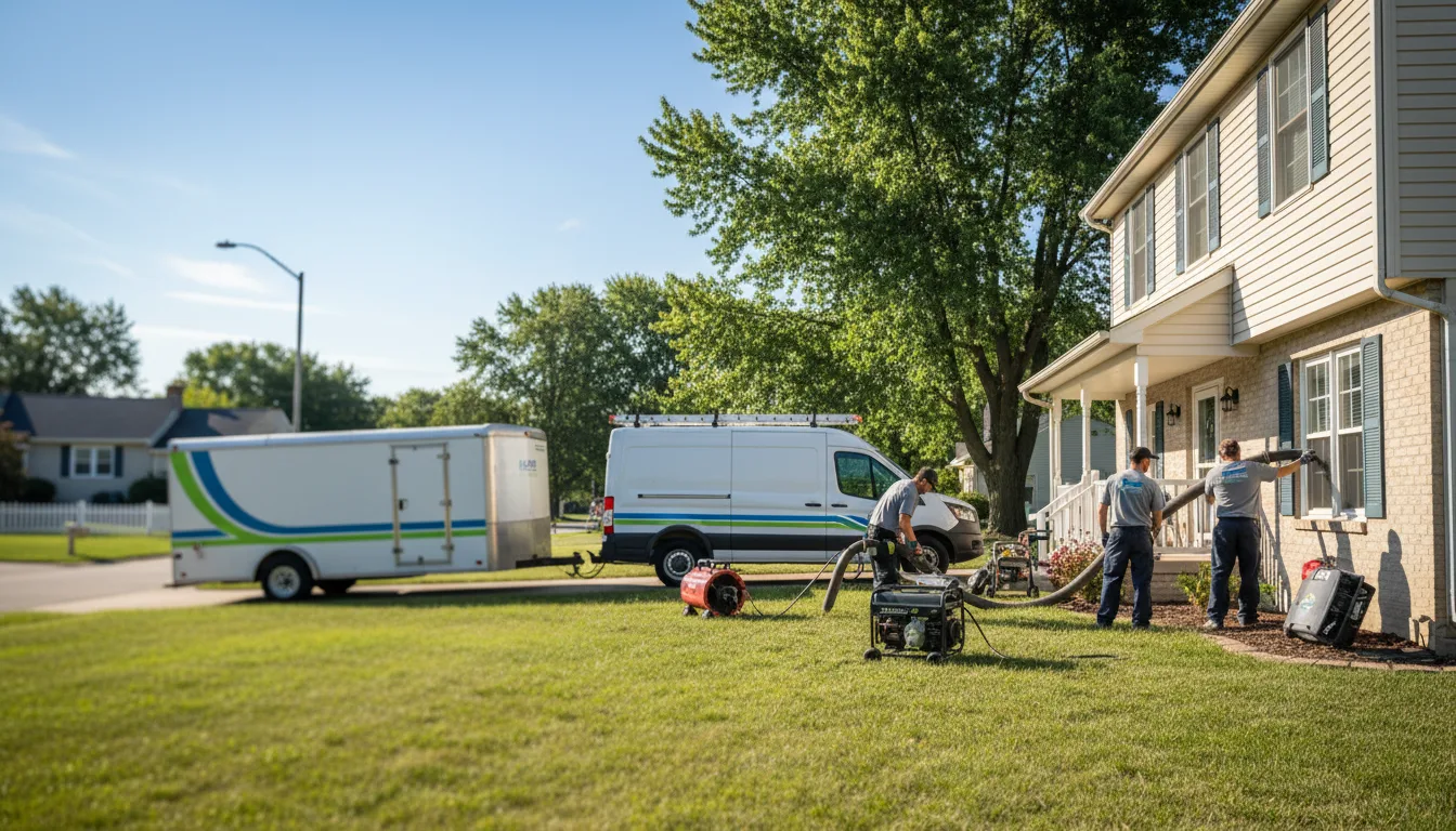 Flooded Basement Restoration And Cleanup With Repair in Spivey, KS near me